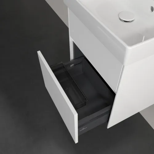 Bild von VILLEROY BOCH Collaro Waschbeckenunterschrank, 2 Auszüge, 460 x 546 x 374 mm, White Matt #C00600MS