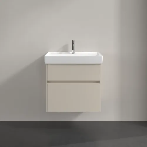 Bild von VILLEROY BOCH Collaro Waschbeckenunterschrank, 2 Auszüge, 604 x 546 x 444 mm, Cashmere Grey #C00900VN