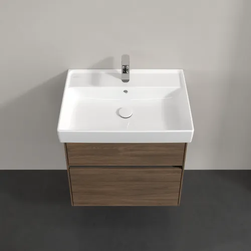 Bild von VILLEROY BOCH Collaro Waschbeckenunterschrank, 2 Auszüge, 604 x 546 x 444 mm, Arizona Oak #C00900VH