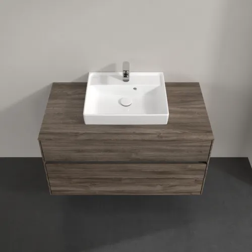 Bild von VILLEROY BOCH Collaro Waschbeckenunterschrank, 2 Auszüge, 1000 x 548 x 500 mm, Stone Oak #C01600RK