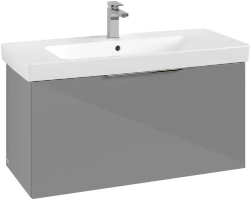 VILLEROY BOCH Architectura Vanity unit, 1 pull-out compartment, 950 x 470 x 438 mm, Grey #B89400VT resmi