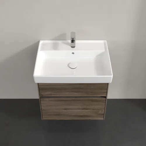 Bild von VILLEROY BOCH Collaro Waschbeckenunterschrank, 2 Auszüge, 604 x 546 x 444 mm, Stone Oak #C00900RK