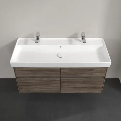 Bild von VILLEROY BOCH Collaro Waschbeckenunterschrank, mit Beleuchtung, 4 Auszüge, 1154 x 546 x 444 mm, Stone Oak #C012B0RK
