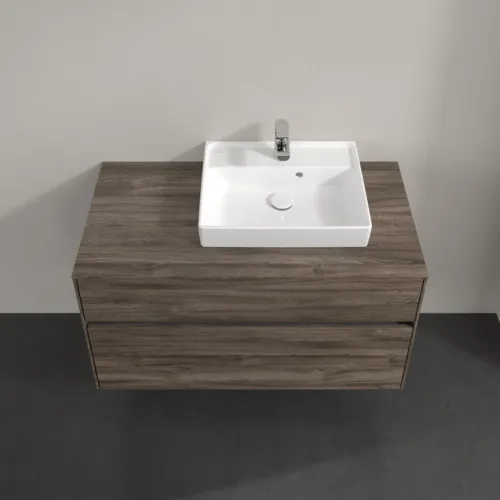 Bild von VILLEROY BOCH Collaro Waschbeckenunterschrank, 2 Auszüge, 1000 x 548 x 500 mm, Stone Oak #C01500RK