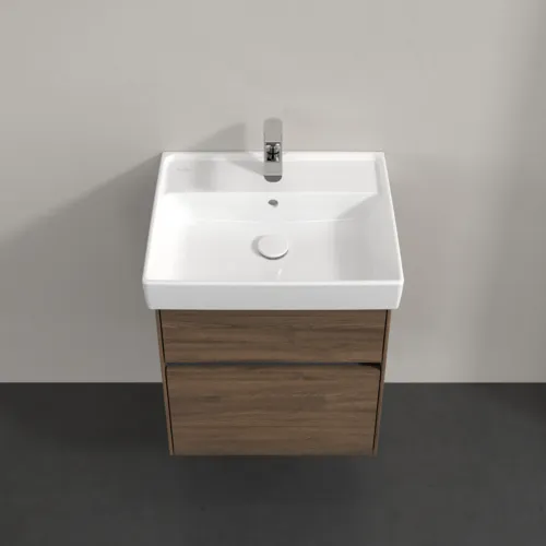 Bild von VILLEROY BOCH Collaro Waschbeckenunterschrank, mit Beleuchtung, 2 Auszüge, 510 x 546 x 414 mm, Arizona Oak #C007B0VH