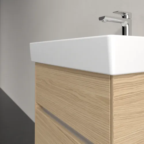 Bild von VILLEROY BOCH Collaro Waschbeckenunterschrank, mit Beleuchtung, 2 Auszüge, 510 x 546 x 414 mm, Nordic Oak #C007B0VJ