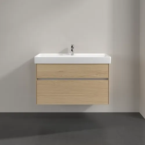 Bild von VILLEROY BOCH Collaro Waschbeckenunterschrank, 2 Auszüge, 954 x 546 x 444 mm, Nordic Oak #C01100VJ