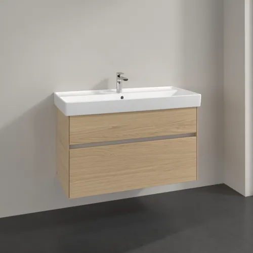 Bild von VILLEROY BOCH Collaro Waschbeckenunterschrank, 2 Auszüge, 954 x 546 x 444 mm, Nordic Oak #C01100VJ