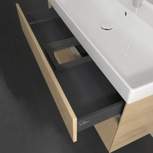 Bild von VILLEROY BOCH Collaro Waschbeckenunterschrank, 2 Auszüge, 954 x 546 x 444 mm, Nordic Oak #C01100VJ