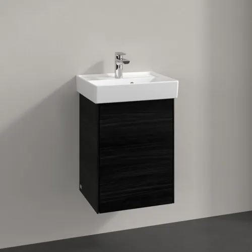 VILLEROY BOCH Collaro Waschbeckenunterschrank, 1 Tür, 410 x 546 x 344 mm, Black Oak #C00501AB, Bild 2