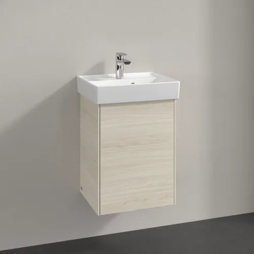 Bild von VILLEROY BOCH Collaro Waschbeckenunterschrank, 1 Tür, 410 x 546 x 344 mm, White Oak #C00501AA