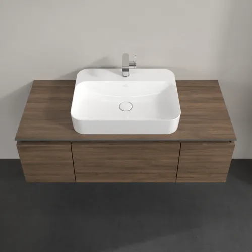 Bild von VILLEROY BOCH Legato Waschbeckenunterschrank, 3 Auszüge, 1200 x 380 x 500 mm, Arizona Oak / Arizona Oak #B75700VH