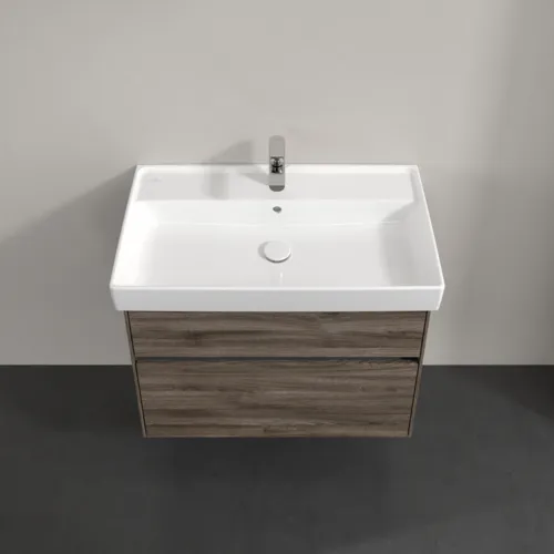 Bild von VILLEROY BOCH Collaro Waschbeckenunterschrank, 2 Auszüge, 754 x 546 x 444 mm, Stone Oak #C01000RK