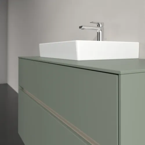 Bild von VILLEROY BOCH Collaro Waschbeckenunterschrank, 2 Auszüge, 1000 x 548 x 500 mm, Soft Green / Soft Green #C01400AF