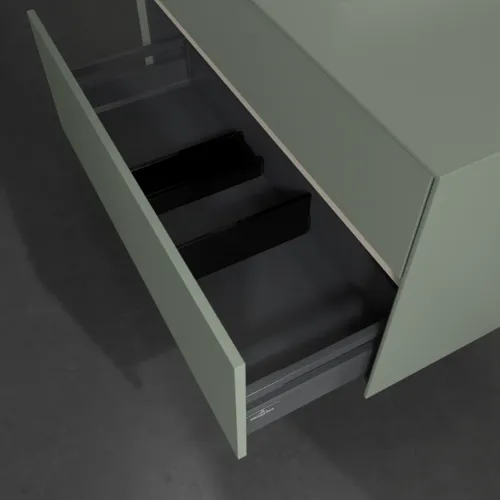 Bild von VILLEROY BOCH Collaro Waschbeckenunterschrank, 2 Auszüge, 1000 x 548 x 500 mm, Soft Green / Soft Green #C01400AF