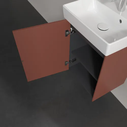 Bild von VILLEROY BOCH Collaro Waschbeckenunterschrank, 1 Tür, 410 x 546 x 344 mm, Wine Red #C00500AH