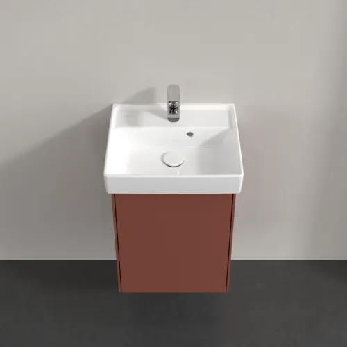 Bild von VILLEROY BOCH Collaro Waschbeckenunterschrank, 1 Tür, 410 x 546 x 344 mm, Wine Red #C00500AH