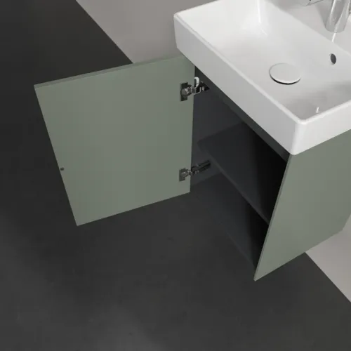 VILLEROY BOCH Collaro Waschbeckenunterschrank, 1 Tür, 410 x 546 x 344 mm, Soft Green #C00500AF, Bild 7