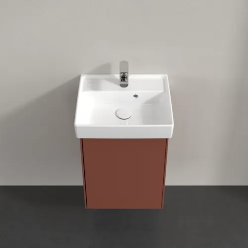 Bild von VILLEROY BOCH Collaro Waschbeckenunterschrank, 1 Tür, 410 x 546 x 344 mm, Wine Red #C00501AH