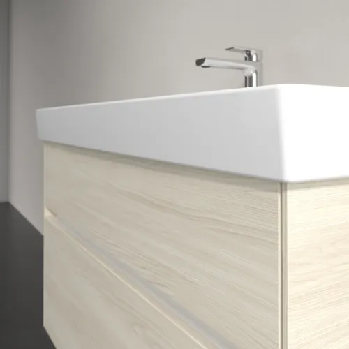 Bild von VILLEROY BOCH Collaro Waschbeckenunterschrank, mit Beleuchtung, 2 Auszüge, 954 x 546 x 444 mm, White Oak #C011B0AA