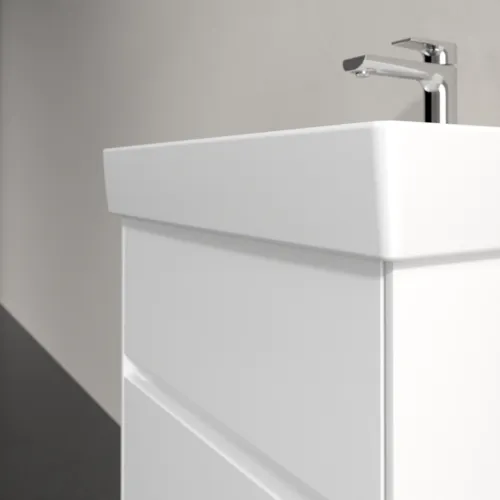 VILLEROY BOCH Collaro Waschbeckenunterschrank, 2 Auszüge, 510 x 546 x 414 mm, Glossy White #C00700DH, Bild 5