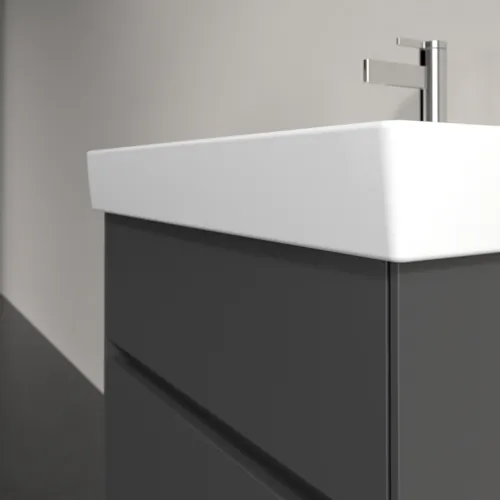 Picture of VILLEROY BOCH Collaro Vanity unit, with lighting, 2 pull-out compartments, 604 x 546 x 444 mm, Graphite #C009B0VR