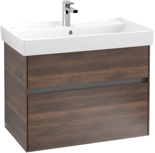Picture of VILLEROY BOCH Collaro Vanity unit, 2 pull-out compartments, 754 x 546 x 444 mm, Arizona Oak #C01000VH
