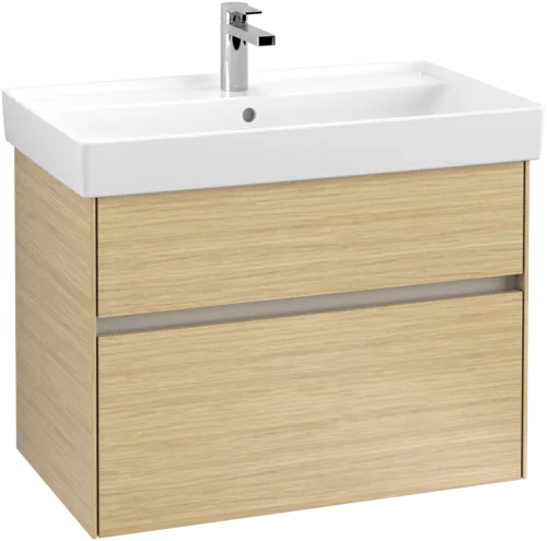 Picture of VILLEROY BOCH Collaro Vanity unit, 2 pull-out compartments, 754 x 546 x 444 mm, Nordic Oak #C01000VJ