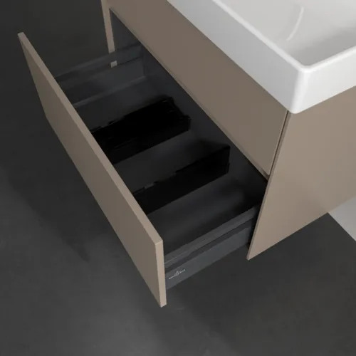 Bild von VILLEROY BOCH Collaro Waschbeckenunterschrank, 2 Auszüge, 754 x 546 x 444 mm, Taupe #C01000VM