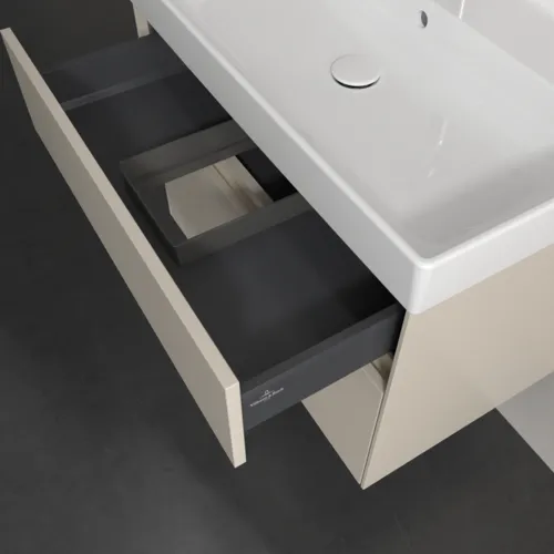 VILLEROY BOCH Collaro Waschbeckenunterschrank, 2 Auszüge, 754 x 546 x 444 mm, Cashmere Grey #C01000VN, Bild 7