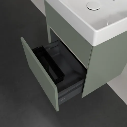 Bild von VILLEROY BOCH Collaro Waschbeckenunterschrank, 2 Auszüge, 460 x 546 x 374 mm, Soft Green #C00600AF
