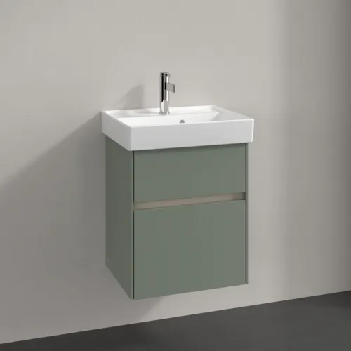 Bild von VILLEROY BOCH Collaro Waschbeckenunterschrank, 2 Auszüge, 460 x 546 x 374 mm, Soft Green #C00600AF