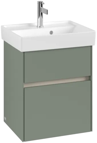 VILLEROY BOCH Collaro Vanity unit, 2 pull-out compartments, 460 x 546 x 374 mm, Soft Green #C00600AF resmi