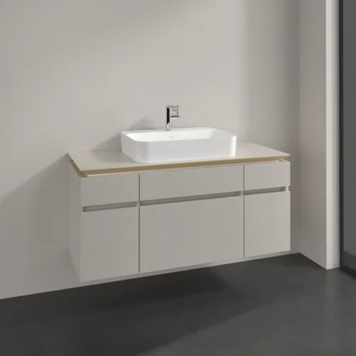 VILLEROY BOCH Legato Waschbeckenunterschrank, 5 Auszüge, 1200 x 550 x 500 mm, Soft Grey / Soft Grey #B75800VK, Bild 2