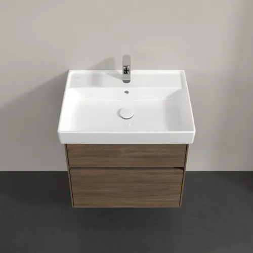 Bild von VILLEROY BOCH Collaro Waschbeckenunterschrank, mit Beleuchtung, 2 Auszüge, 604 x 546 x 444 mm, Arizona Oak #C009B0VH