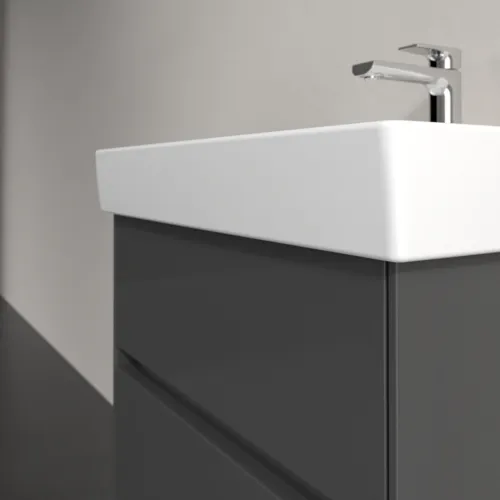 Bild von VILLEROY BOCH Collaro Waschbeckenunterschrank, 2 Auszüge, 554 x 546 x 444 mm, Glossy Grey #C00800FP