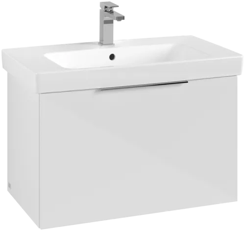 VILLEROY BOCH Architectura Vanity unit, 1 pull-out compartment, 750 x 470 x 439 mm, White #B89200VS resmi