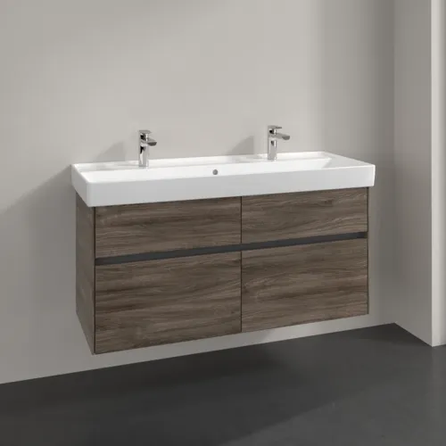 VILLEROY BOCH Collaro Waschbeckenunterschrank, 4 Auszüge, 1154 x 546 x 444 mm, Stone Oak #C01200RK, Bild 2