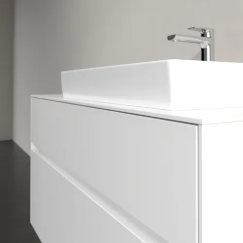 Bild von VILLEROY BOCH Collaro Waschbeckenunterschrank, 2 Auszüge, 1000 x 548 x 500 mm, White Matt / White Matt #C01800MS