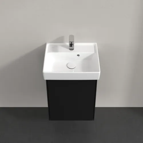 Bild von VILLEROY BOCH Collaro Waschbeckenunterschrank, 1 Tür, 410 x 546 x 344 mm, Volcano Black #C00500VL
