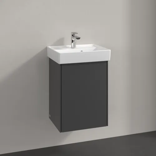 Bild von VILLEROY BOCH Collaro Waschbeckenunterschrank, 1 Tür, 410 x 546 x 344 mm, Graphite #C00500VR