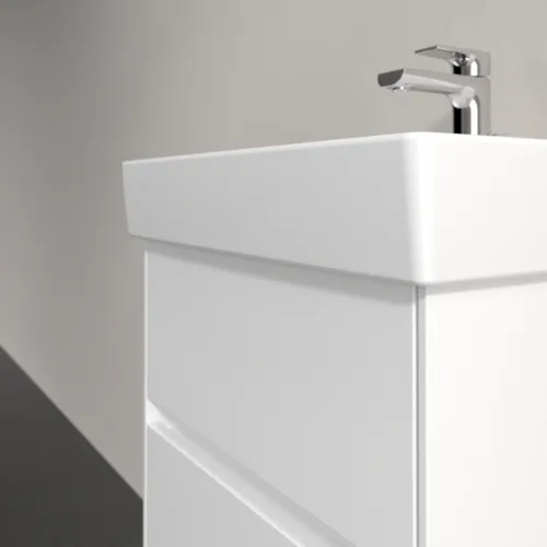 Bild von VILLEROY BOCH Collaro Waschbeckenunterschrank, mit Beleuchtung, 2 Auszüge, 460 x 546 x 374 mm, Glossy White #C006B0DH