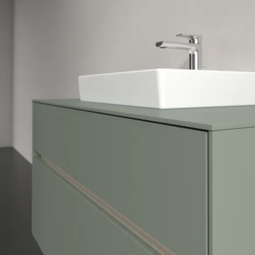 Bild von VILLEROY BOCH Collaro Waschbeckenunterschrank, 2 Auszüge, 1000 x 548 x 500 mm, Soft Green / Soft Green #C01600AF