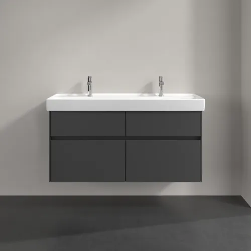 Bild von VILLEROY BOCH Collaro Waschbeckenunterschrank, 4 Auszüge, 1154 x 546 x 444 mm, Graphite #C01200VR