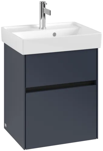 VILLEROY BOCH Collaro Vanity unit, 2 pull-out compartments, 460 x 546 x 374 mm, Marine Blue #C00600VQ resmi