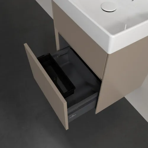 Bild von VILLEROY BOCH Collaro Waschbeckenunterschrank, 2 Auszüge, 460 x 546 x 374 mm, Taupe #C00600VM