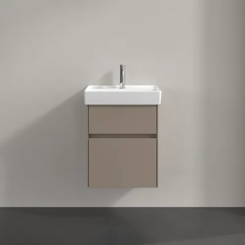 Bild von VILLEROY BOCH Collaro Waschbeckenunterschrank, 2 Auszüge, 460 x 546 x 374 mm, Taupe #C00600VM