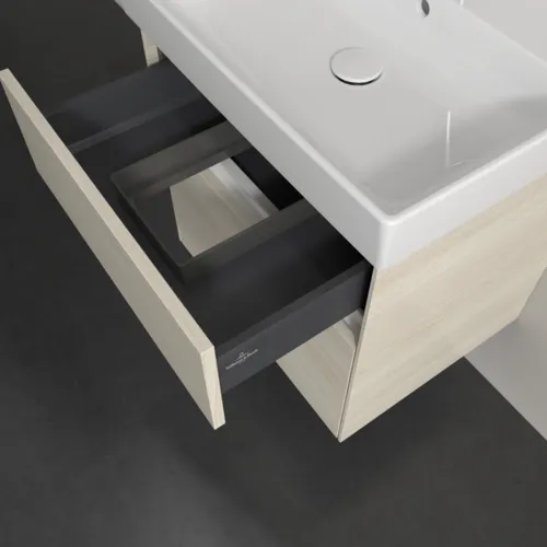 Bild von VILLEROY BOCH Collaro Waschbeckenunterschrank, 2 Auszüge, 554 x 546 x 444 mm, White Oak #C00800AA