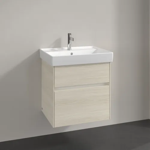 Bild von VILLEROY BOCH Collaro Waschbeckenunterschrank, 2 Auszüge, 554 x 546 x 444 mm, White Oak #C00800AA