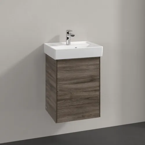 Bild von VILLEROY BOCH Collaro Waschbeckenunterschrank, 1 Tür, 410 x 546 x 344 mm, Stone Oak #C00500RK